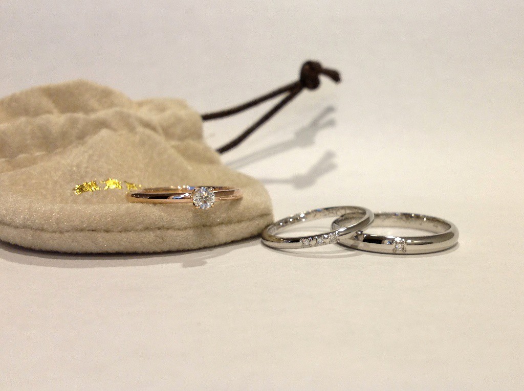 甲丸(2.5mm・1.5mm）・甲丸(婚約指輪1.5mm)