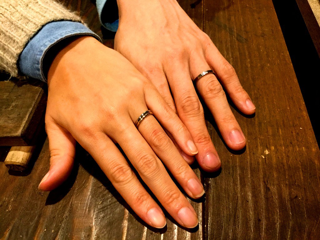 甲丸(1.5mm)・つちめ(2.5mm)・甲丸(1.5mm)